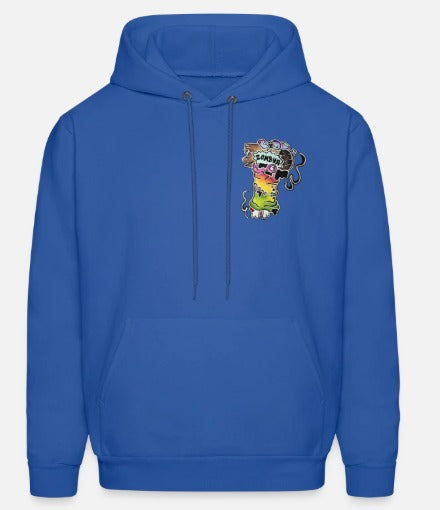 Hoodies enfant Main zombie multicolore