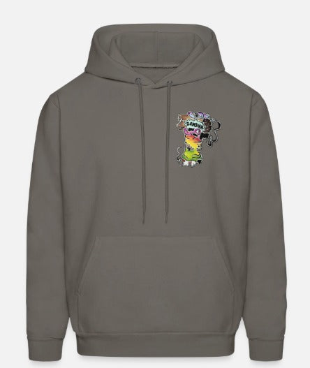 Hoodies enfant Main zombie multicolore