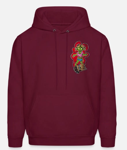 Hoodies zombie fille skate