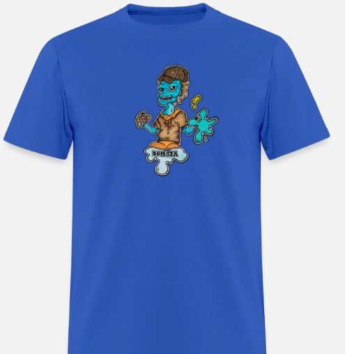 T-shirt Zombie artiste