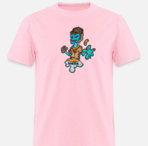 T-shirt enfant Zombie artiste