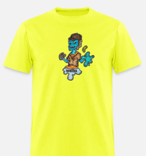 T-shirt Zombie artiste