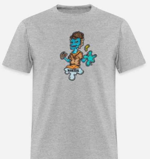 T-shirt Zombie artiste