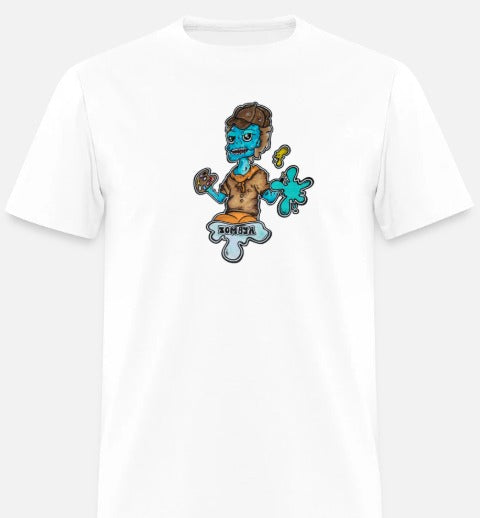 T-shirt enfant Zombie artiste