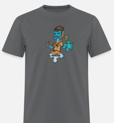 T-shirt enfant Zombie artiste