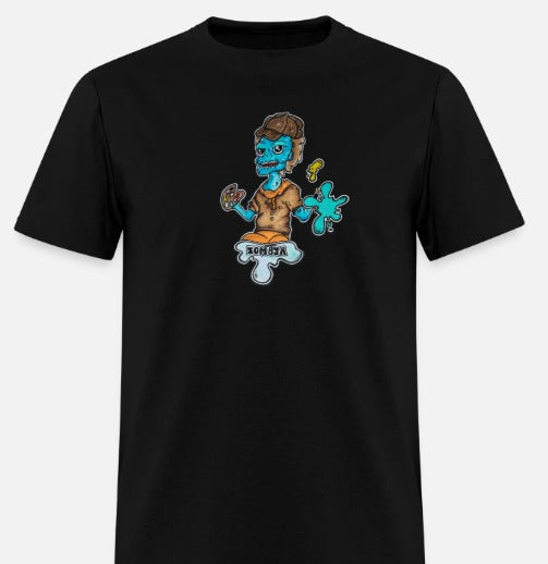 T-shirt enfant Zombie artiste