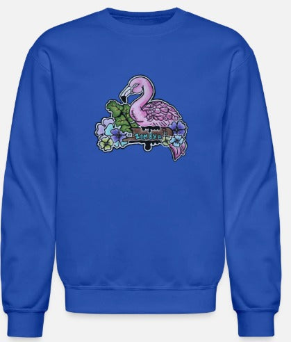 Crewneck flamant rose
