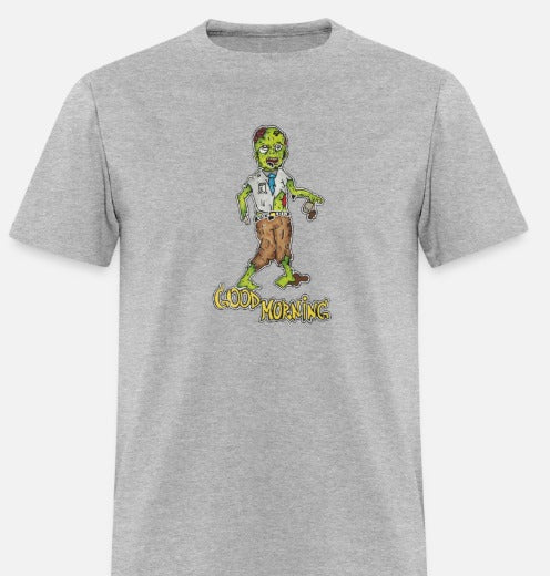 T-shirt Zombie Good morning