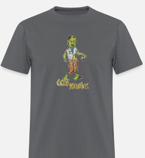 T-shirt Zombie Good morning