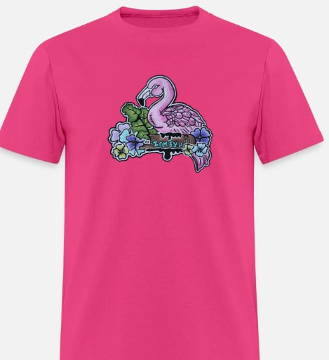 T-shirt enfant Flamant rose