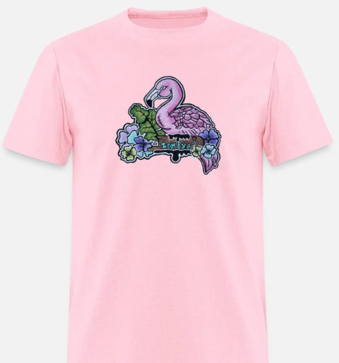 T-shirt enfant Flamant rose