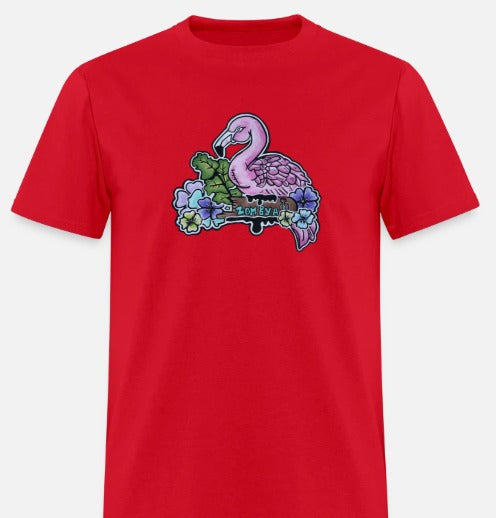 T-shirt enfant Flamant rose