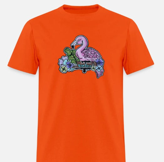 T-shirt enfant Flamant rose