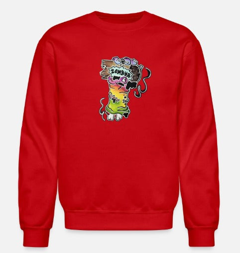 Crewneck Main zombie multicolore