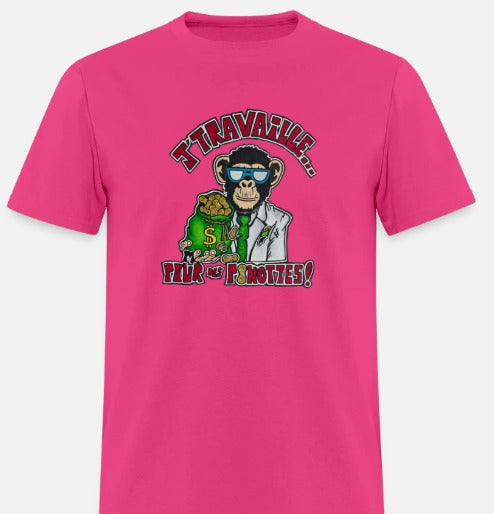 T-shirt J'travaille pour des peanuts