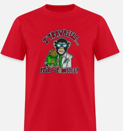 T-shirt J'travaille pour des peanuts