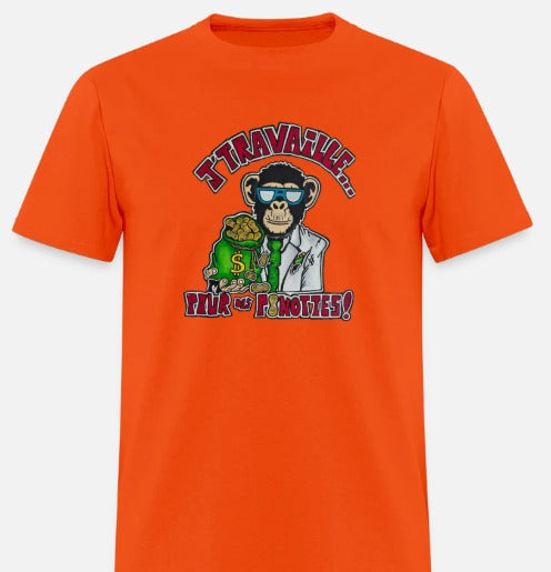 T-shirt J'travaille pour des peanuts