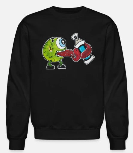 Crewneck enfant monstre oeil vert