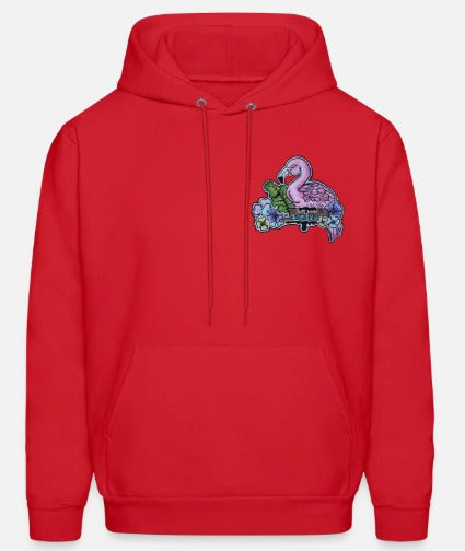 Hoodies Flamant rose