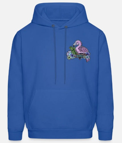 Hoodies Flamant rose