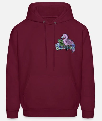Hoodies Flamant rose