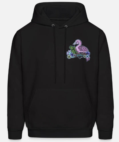 Hoodies enfant Flamant rose