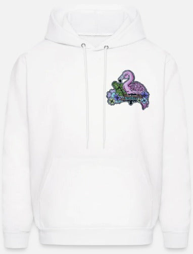Hoodies Flamant rose