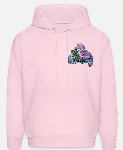 Hoodies Flamant rose