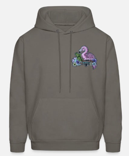 Hoodies Flamant rose