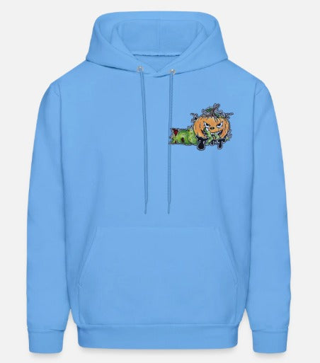 Hoodies Main zombie citrouille