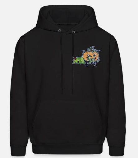 Hoodies enfant Main zombie citrouille