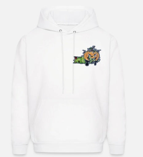 Hoodies Main zombie citrouille