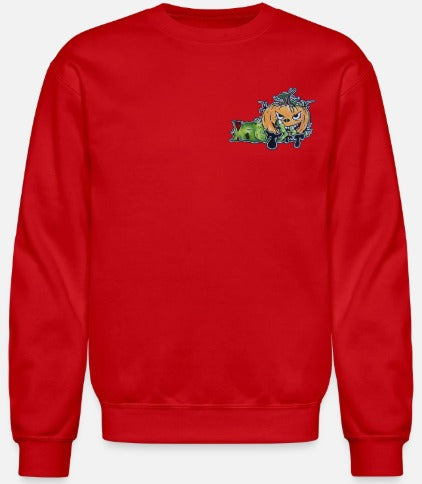 Crewneck Main zombie citrouille