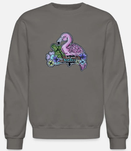Crewneck enfant Flamant rose