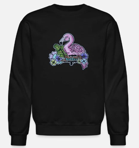 Crewneck enfant Flamant rose