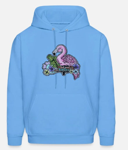 Hoodies enfant Flamant rose