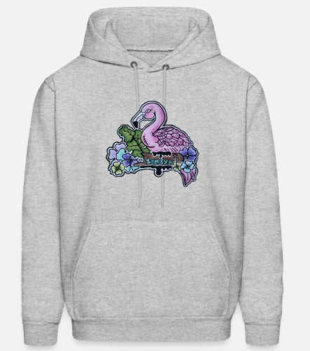 Hoodies enfant Flamant rose