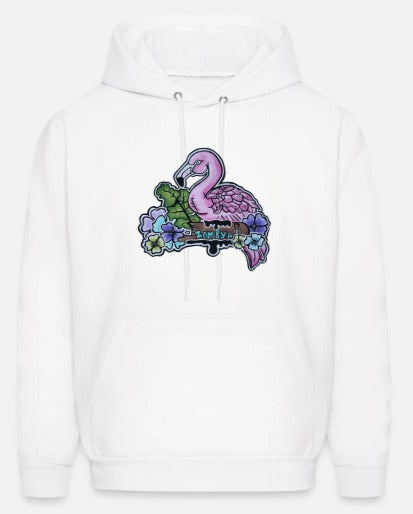 Hoodies enfant Flamant rose