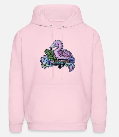 Hoodies enfant Flamant rose
