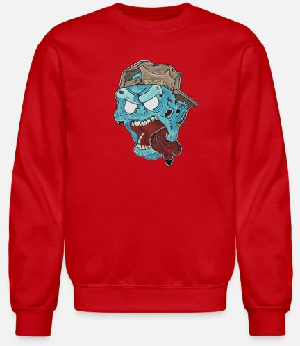Crewneck enfant Zombie casquette