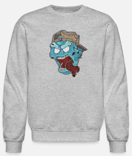 Crewneck enfant Zombie casquette