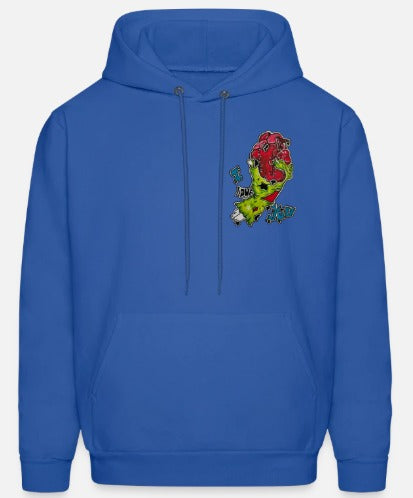 Hoodies enfant Main zombie coeur I love you