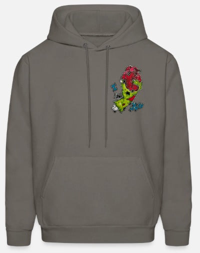Hoodies enfant Main zombie coeur I love you
