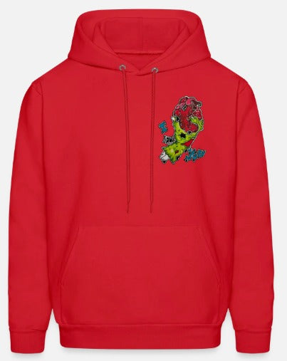Hoodies enfant Main zombie coeur I love you