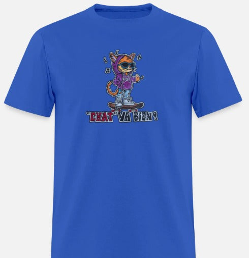 T-shirt Chat va bien