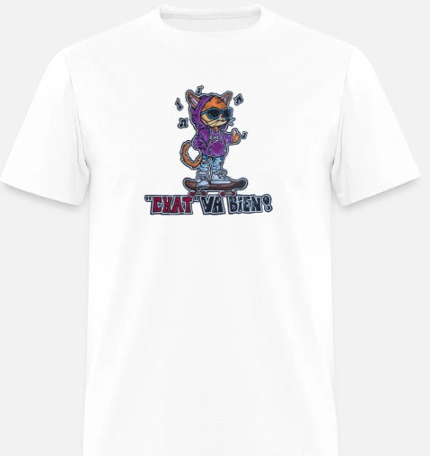 T-shirt Chat va bien