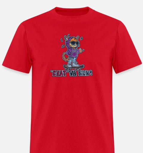 T-shirt enfant Chat va bien