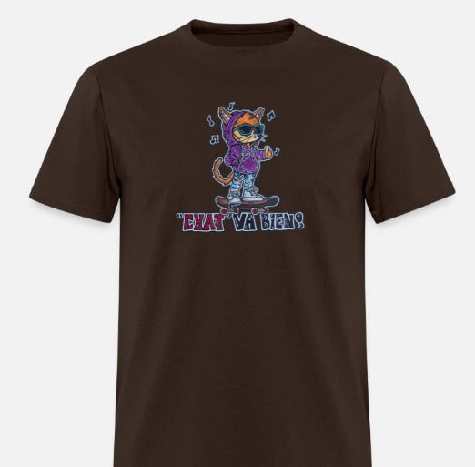 T-shirt Chat va bien