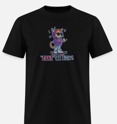 T-shirt enfant Chat va bien