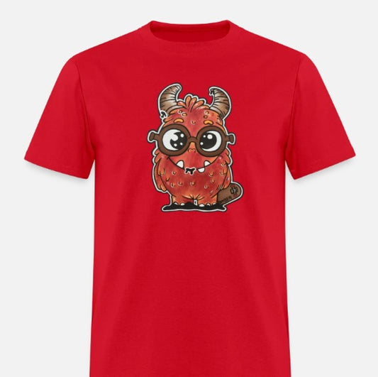 T-shirt pour tout-petits Monstre rouge